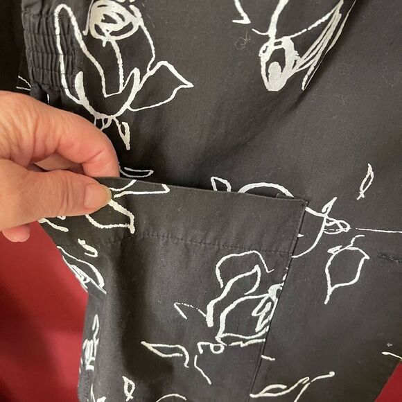 Vintage Ninon depends size L 100% cotton jacket - Picture 4 of 7